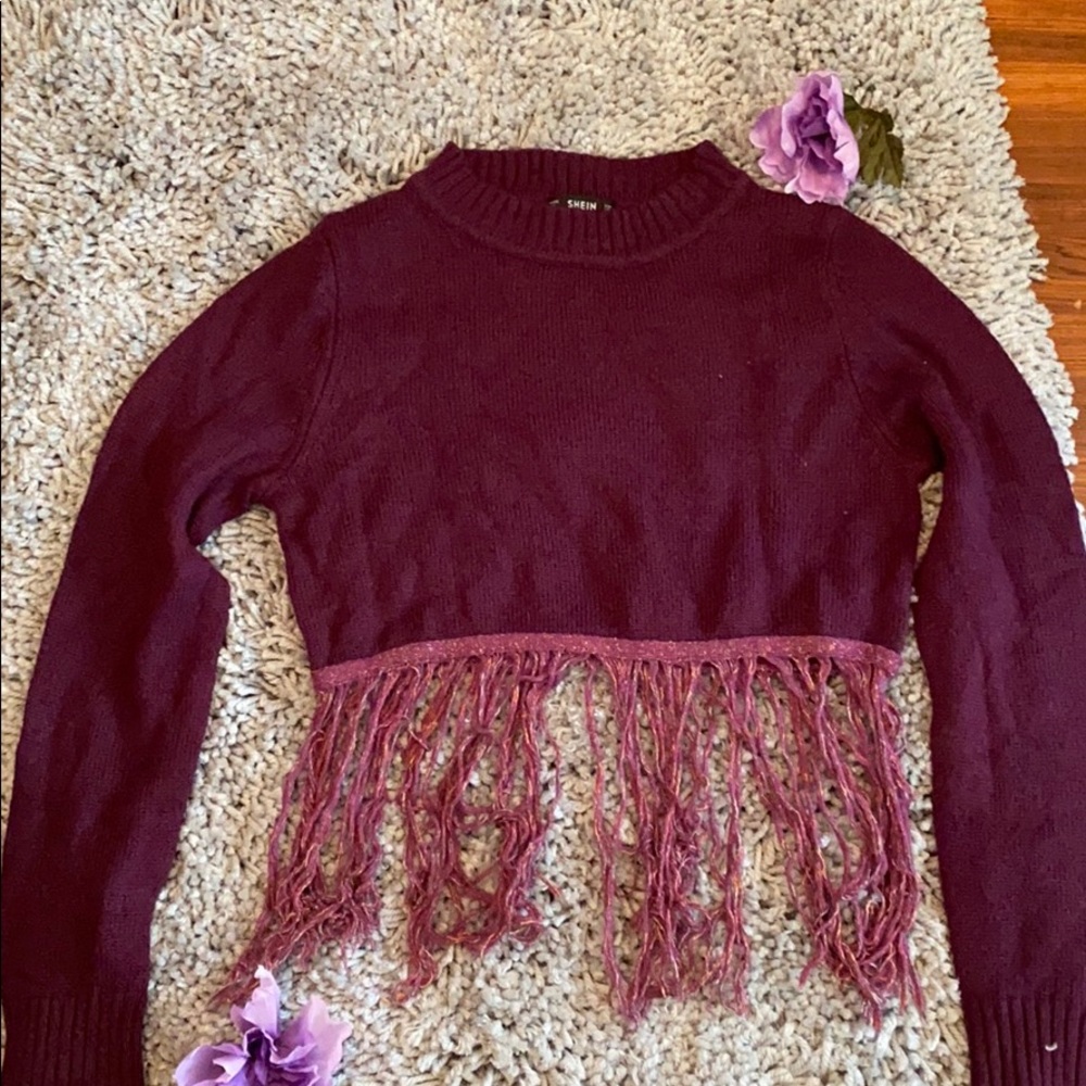 Cropped sweater